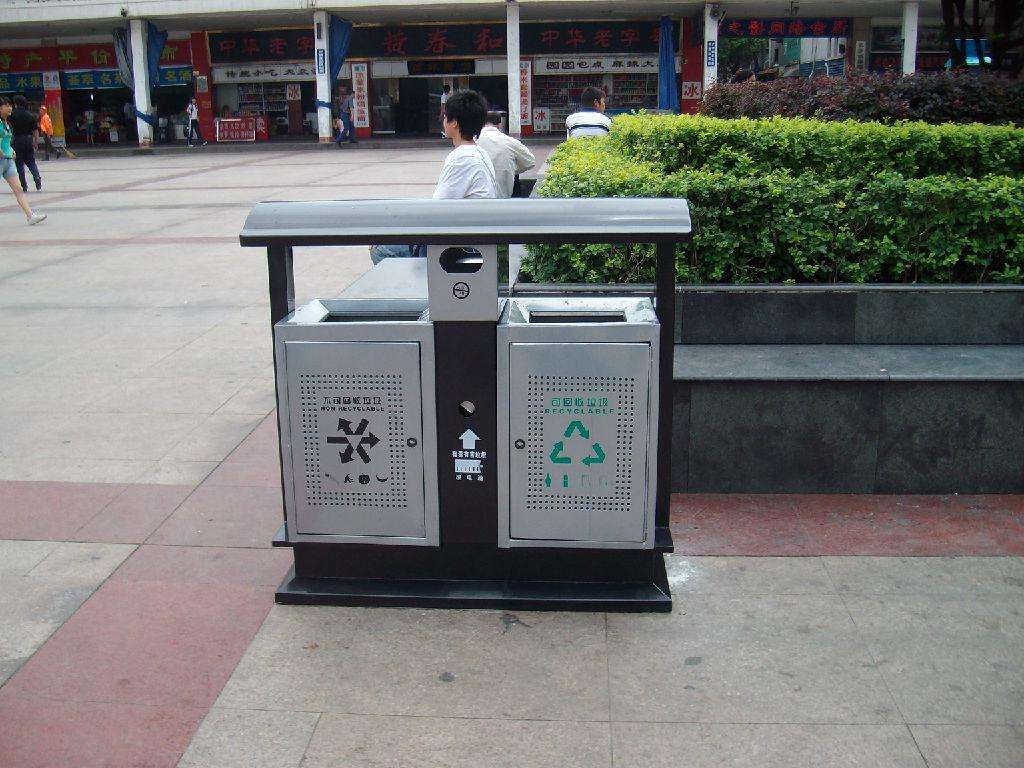 物業不銹鋼垃圾桶 物業不銹鋼垃圾桶